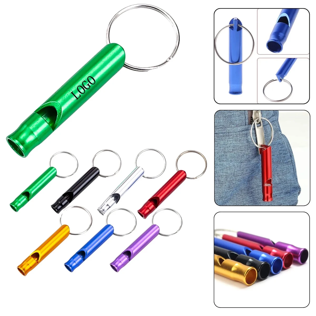 Survival Emergency Whistle Key Tool 1