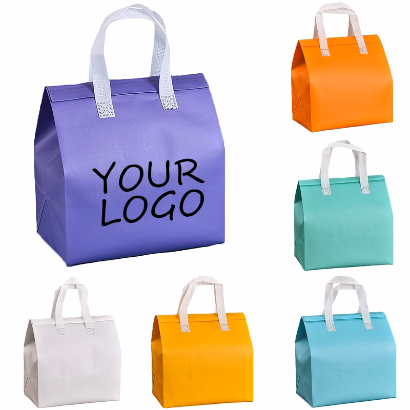 MOQ 50pcs Disposable Non-Woven Insulation Bag
