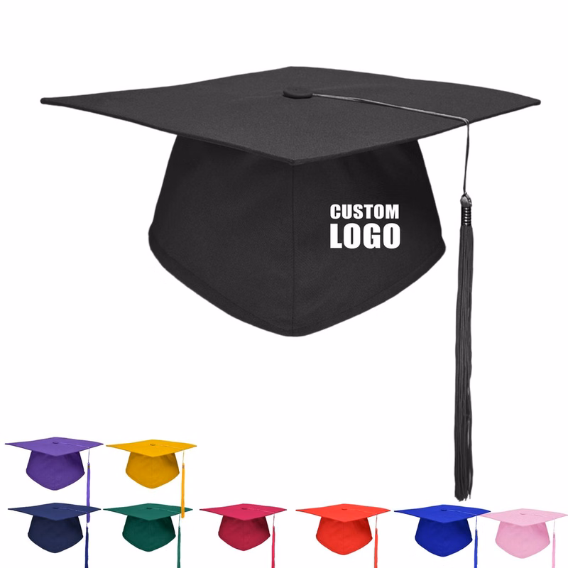 Unisex Adult Graduation Cap With Tassel