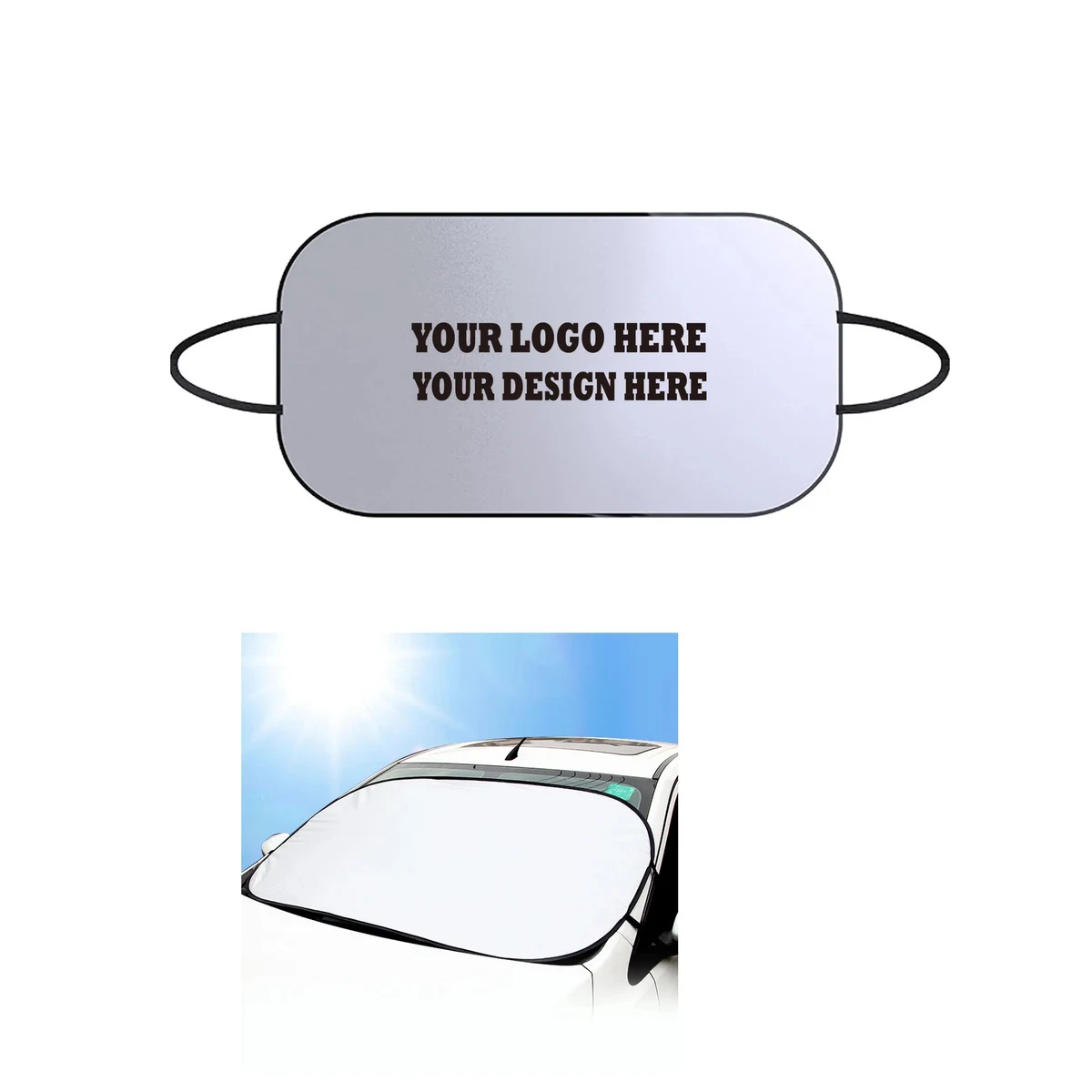 Deluxe Windshield Sun Shade 1