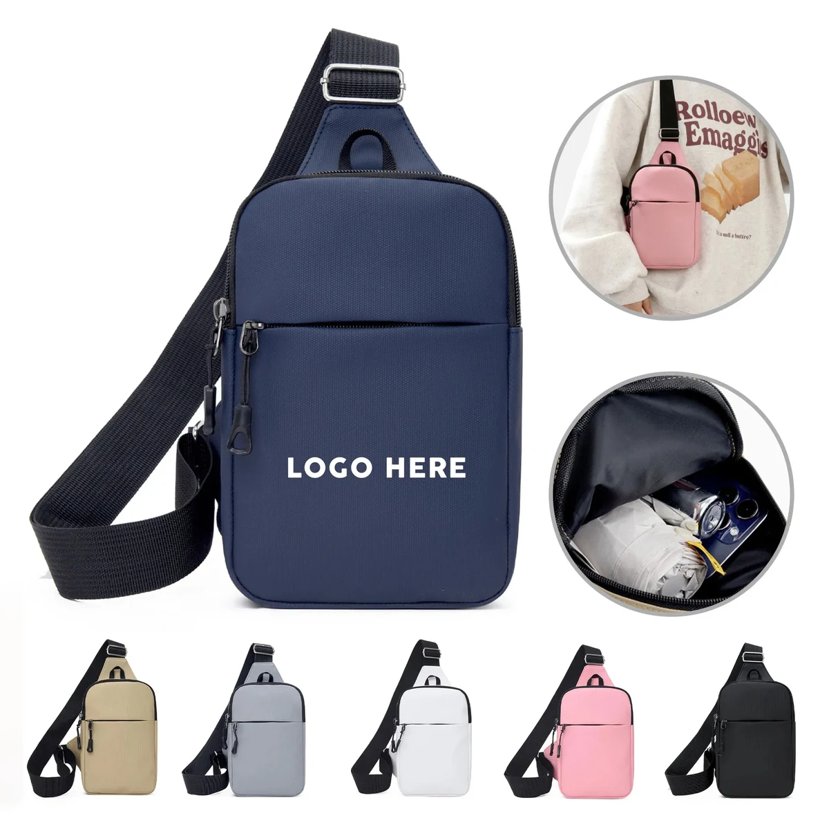 Lightweight Water-Resistant Chest Pack 1