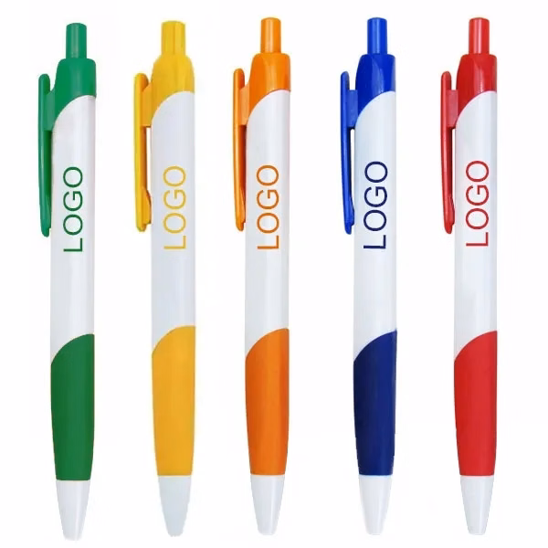 Colored Triangle Plastic Ballpoint Pen