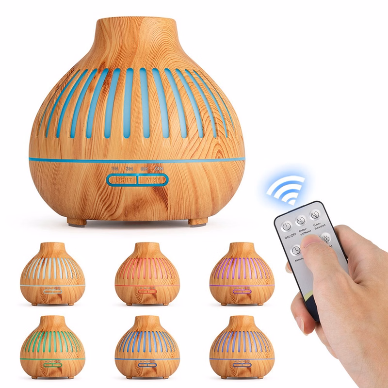 Remote Control Aroma Diffuser with 7 Color Changing Light