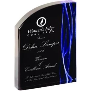 Blue Vapor Wave Acrylic Awards 1