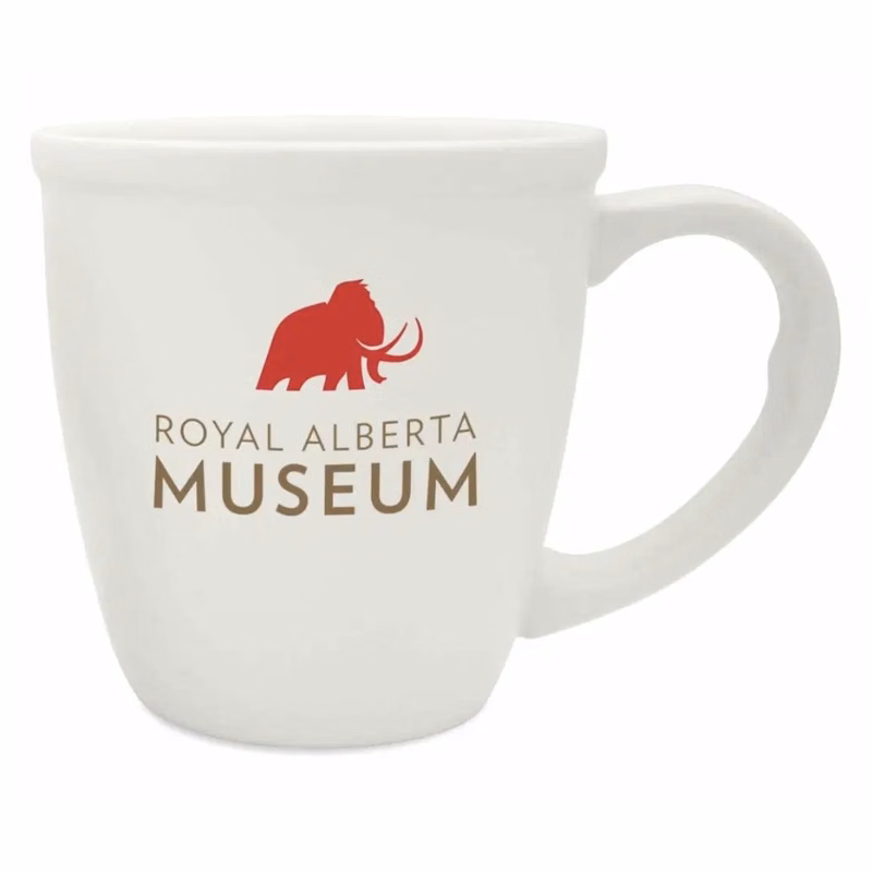 14 Oz. Satin Bistro Cream Beige Mug