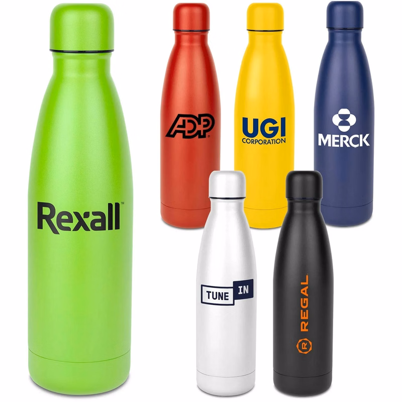 Powder Coated Hydro-Soul Water Bottle With Copper Lining - 1