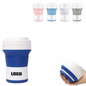 550ml Collapsible Cup With Sip Lid