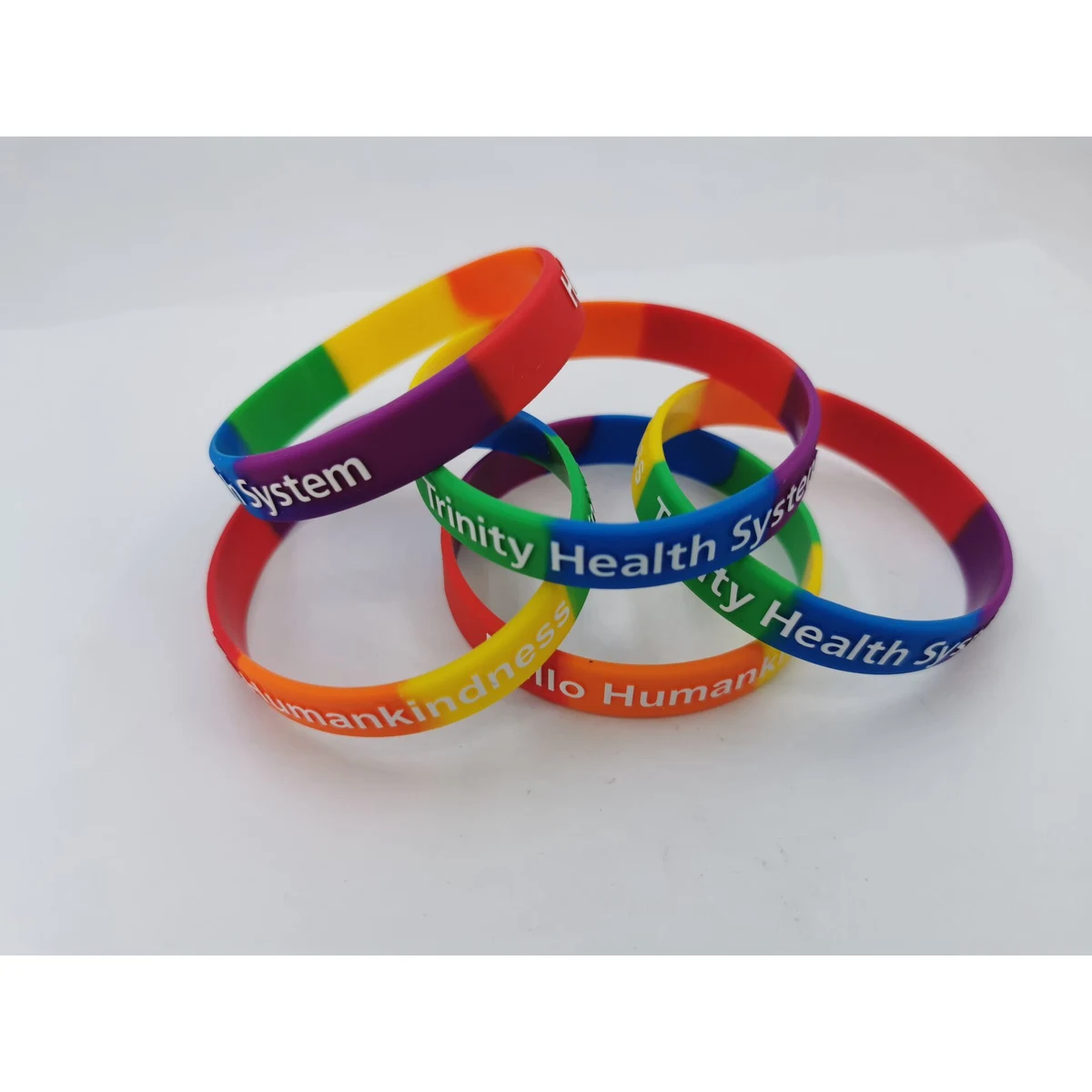 Swirl Debossed Silicon Bracelet 1