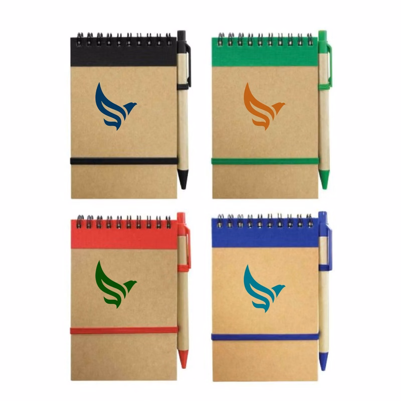 Recycled Notepads with Pen