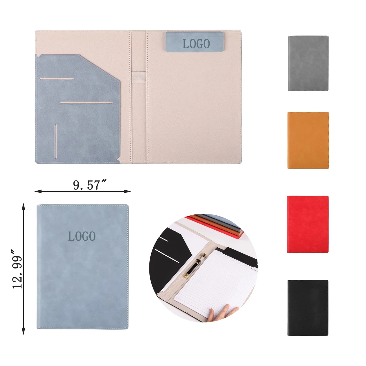 A4 Pu Leather Clipboard 1