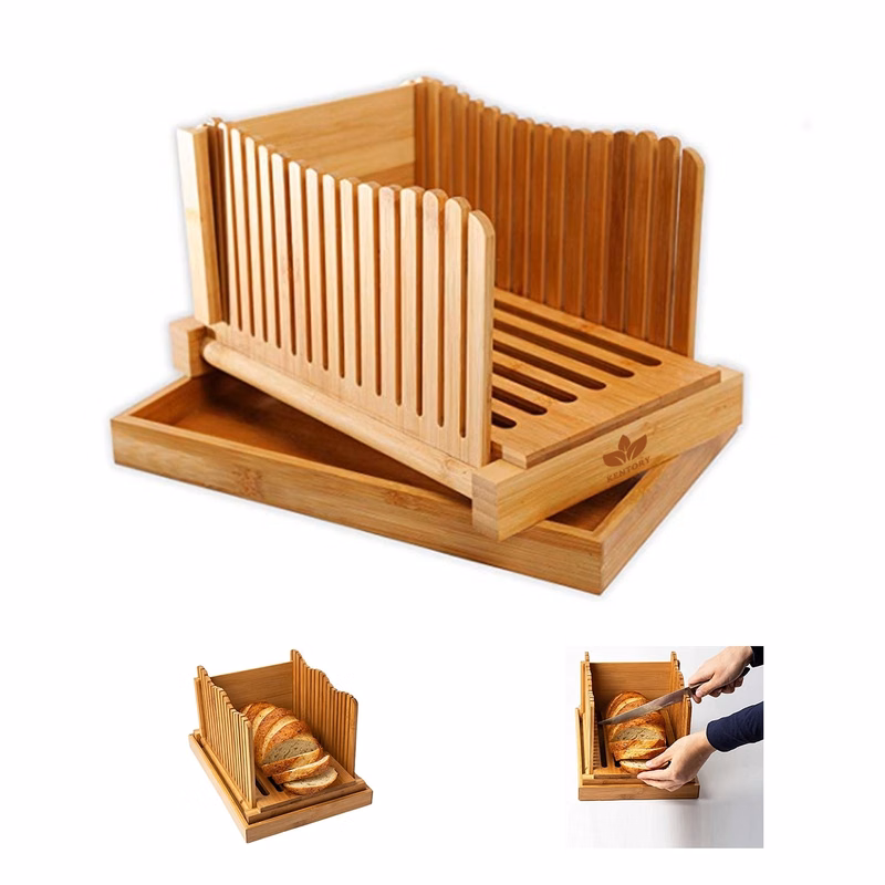 Bamboo Bread Slicer Cutting Guide