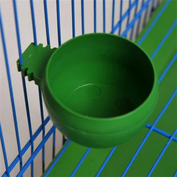 Mini Bird Parrot Food Water Bowl 1