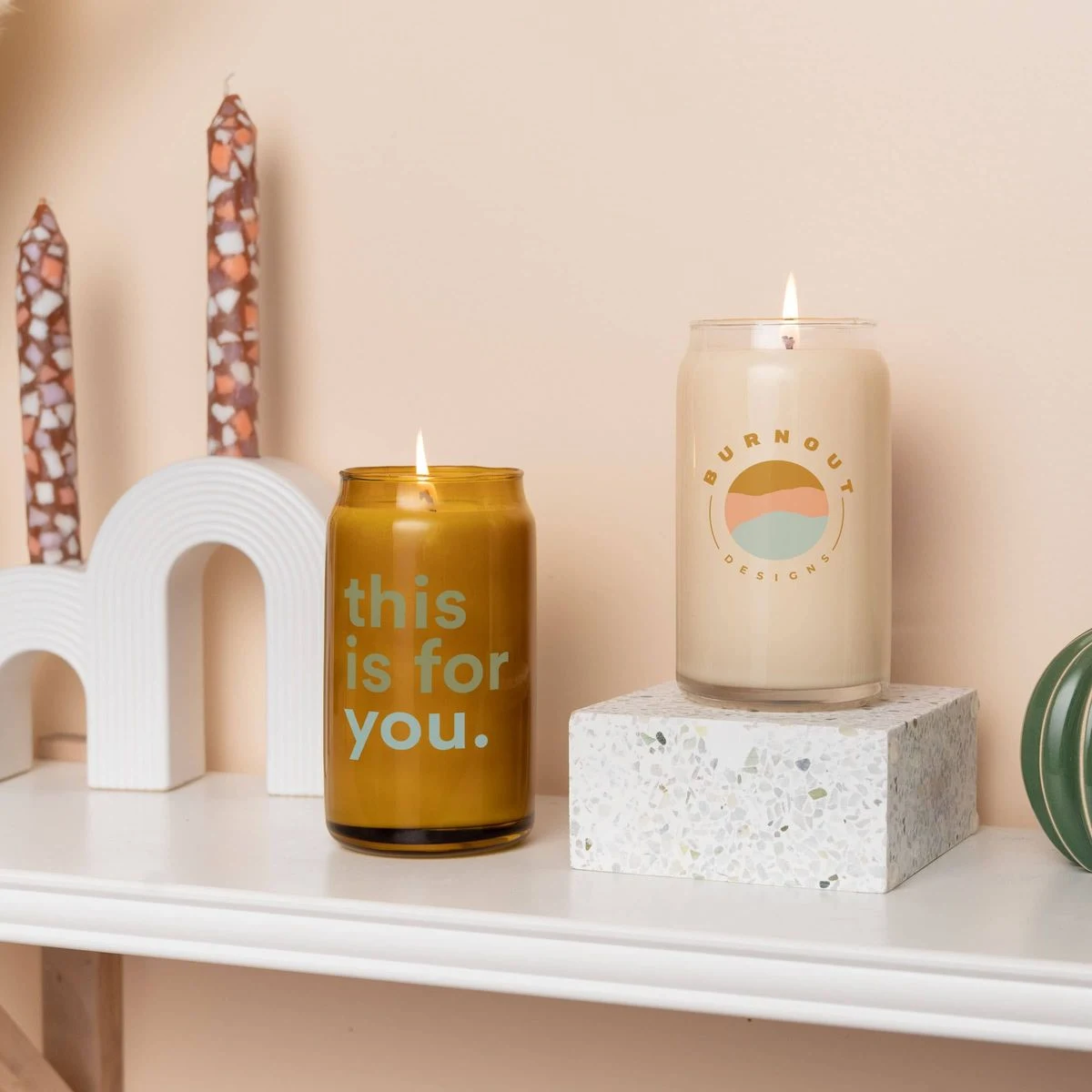 CAN GLASS CANDLE - DIRECT PRINT 1