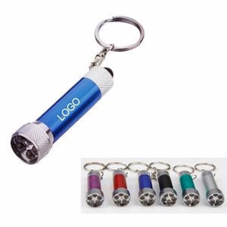 5 LED Torch Flashlight With Keychain