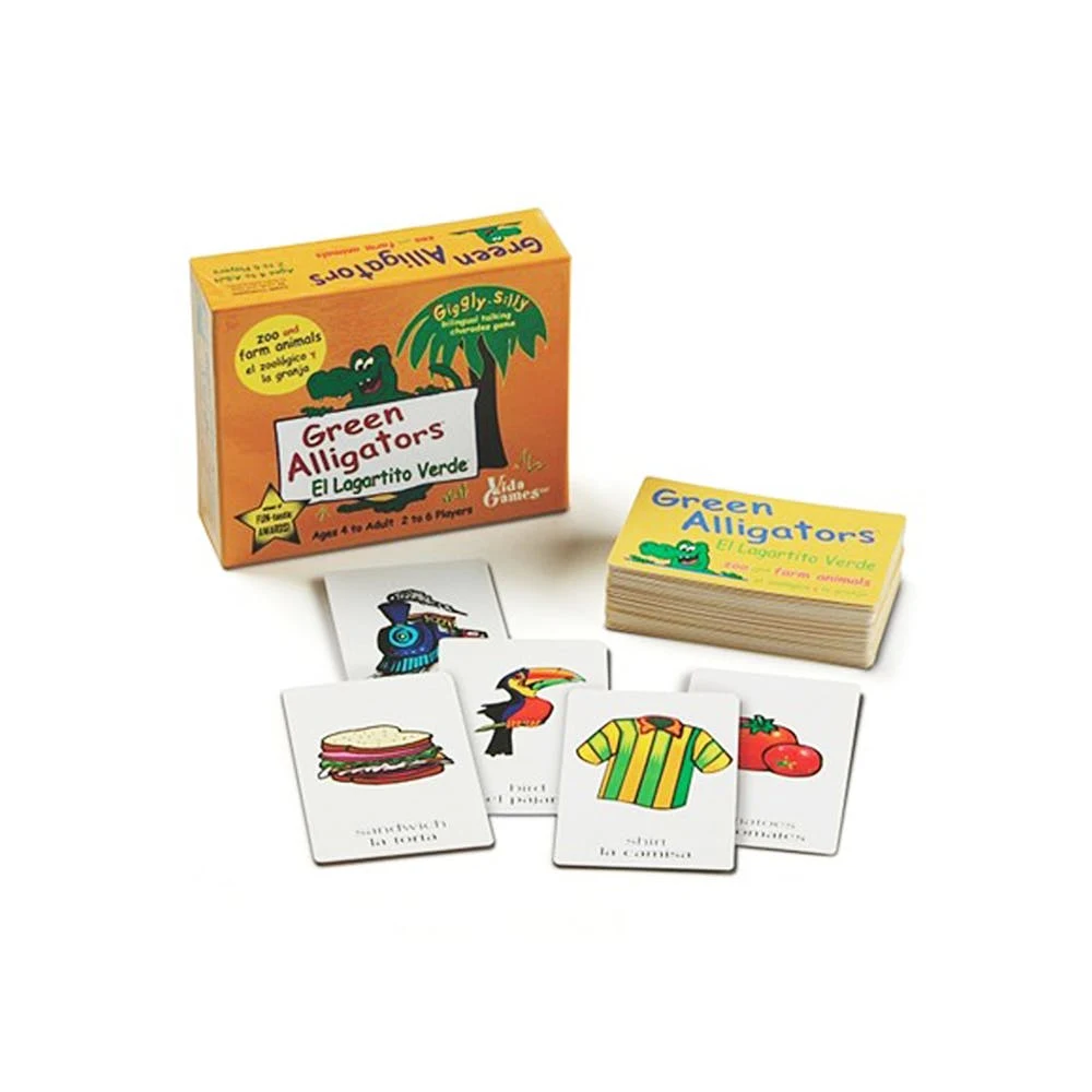 Green Alligators Rings & Things - Ages 4+ 2-6 Players 1