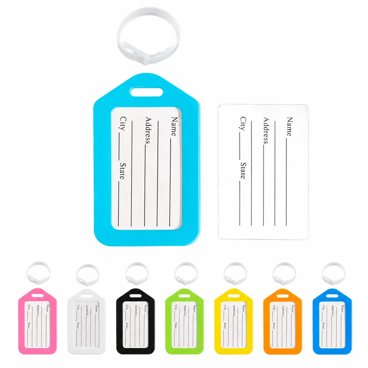 Bag Tag With Address Insert 1