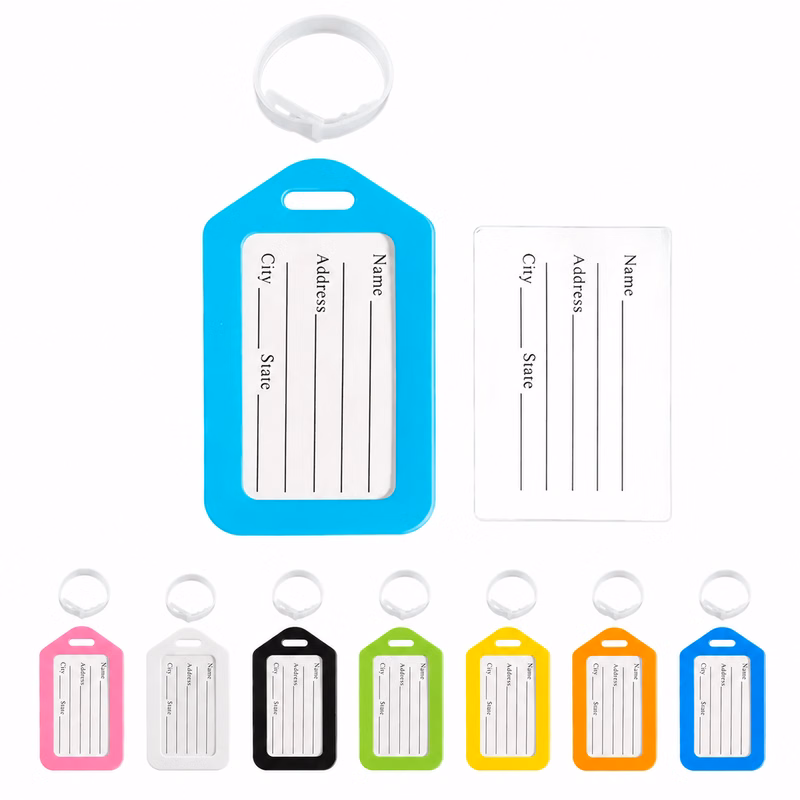 Bag Tag With Address Insert