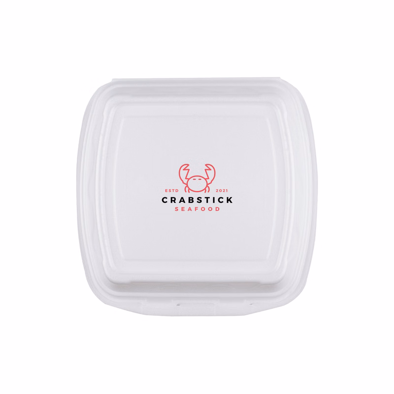 9"x9" Foam Takeout Container