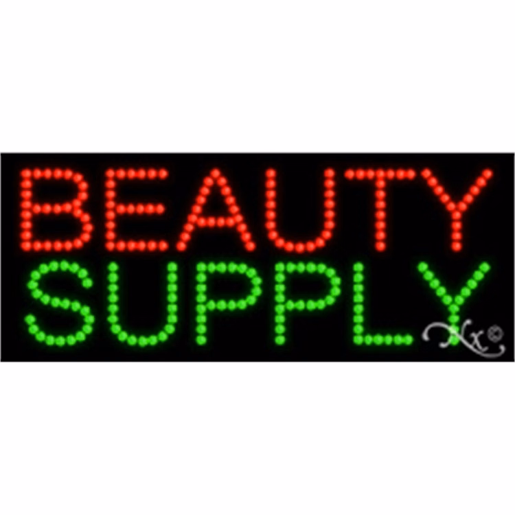 Beauty Supply LED Sign