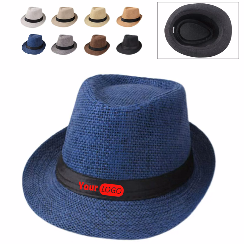 Natural Straw Classic Fedora