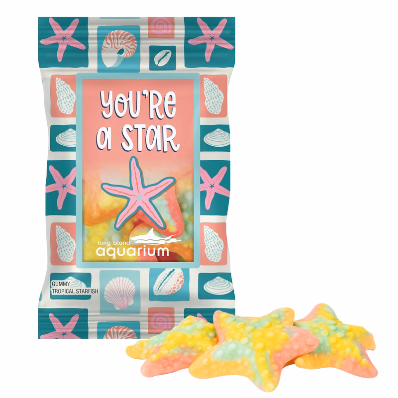 4 oz. Full Color Digibag™ with Tropical Starfish