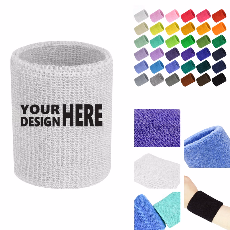 Custom Cotton Terry Wrist Towel