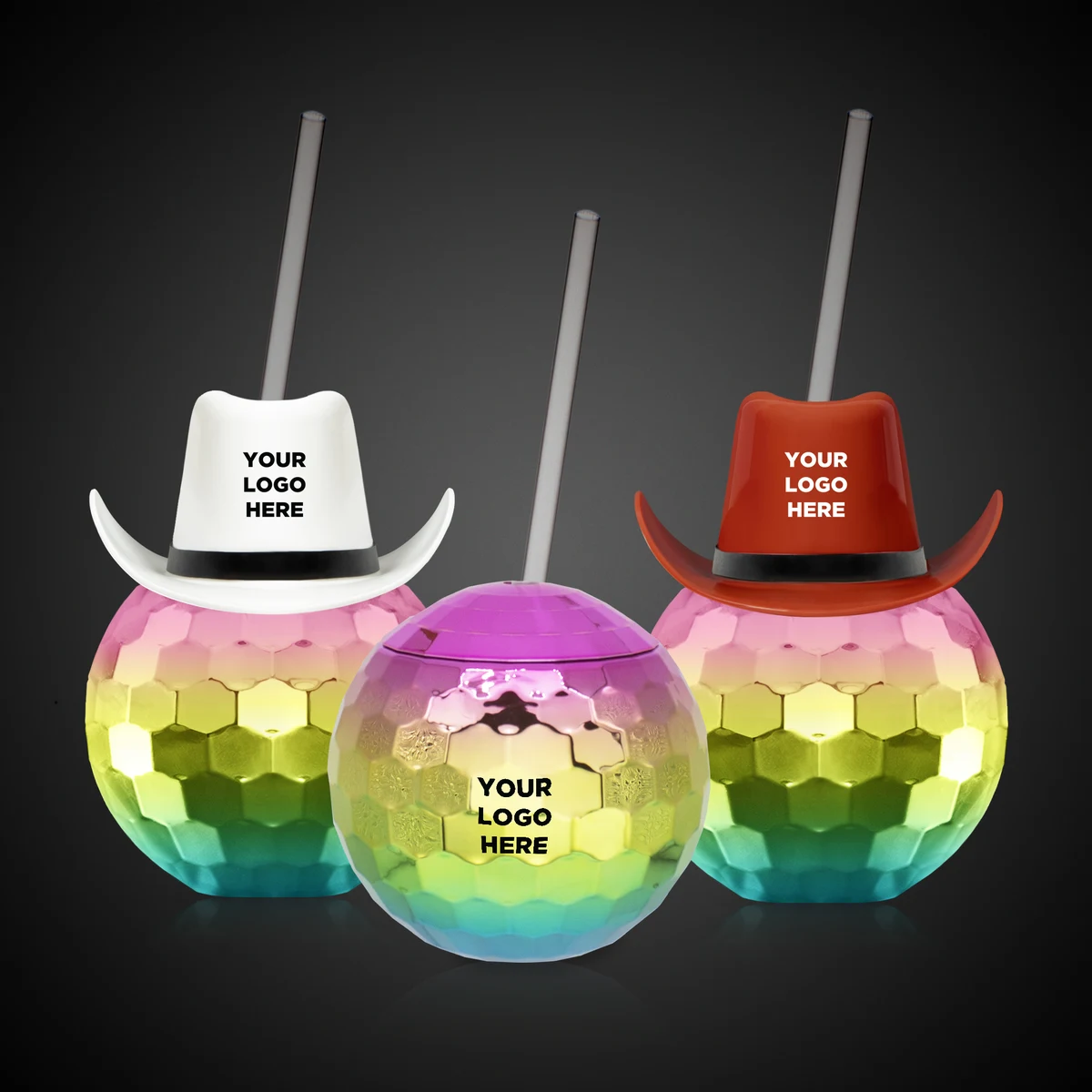 Disco Ball Cup - Rainbow 1