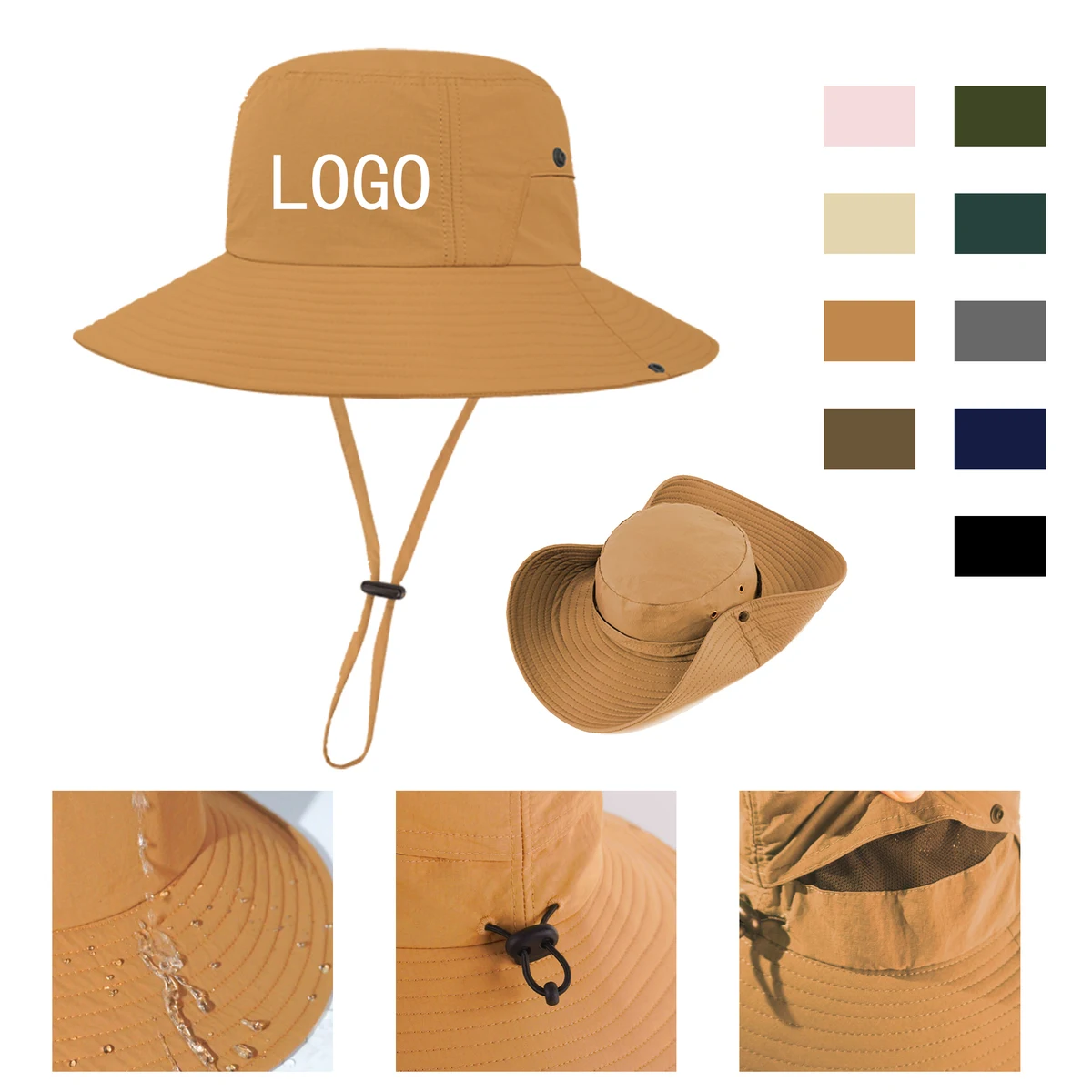 Hiking Outdoor Breathable Comfortable Sunshade Hat 1