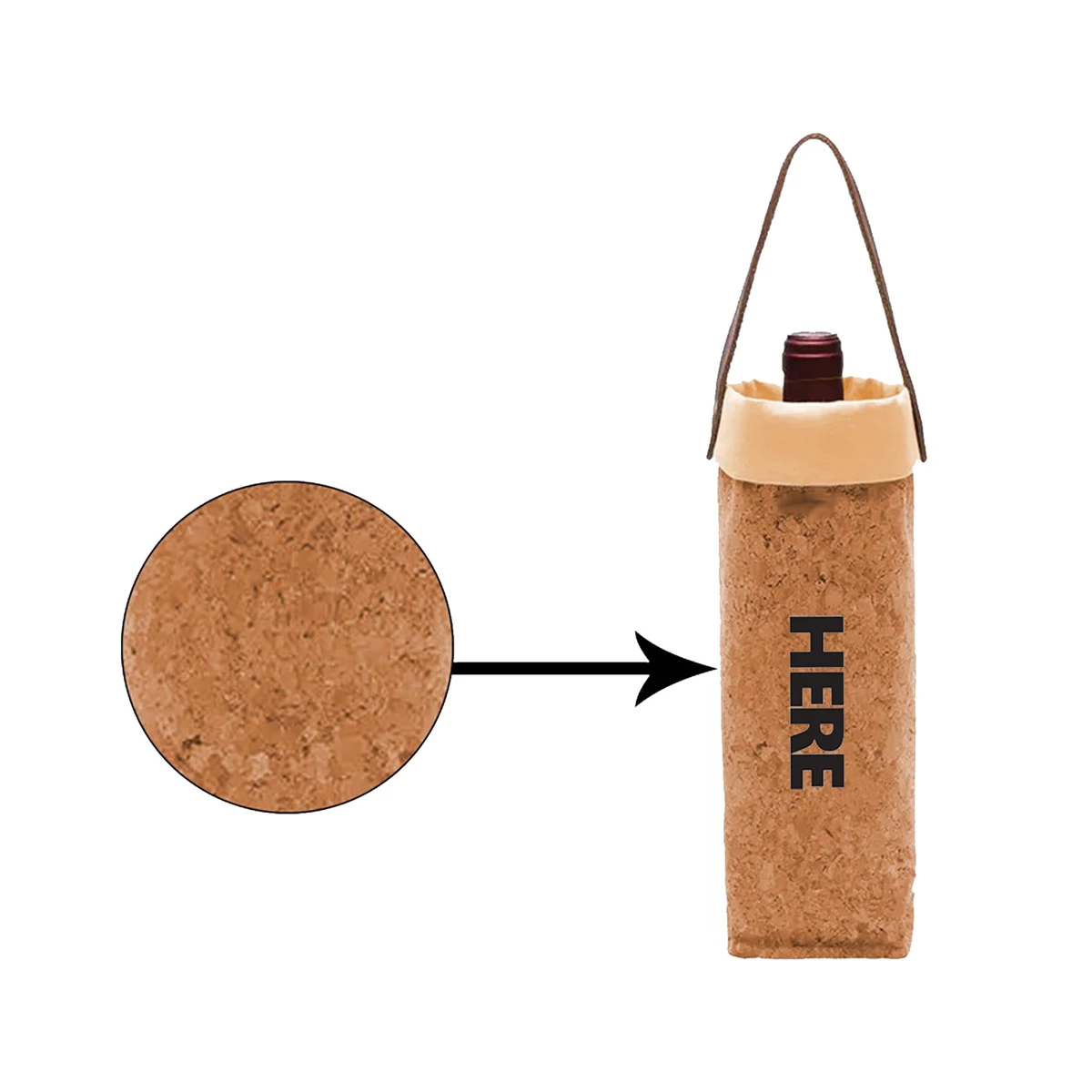 Single Bottle Wine Tote Carrier 1