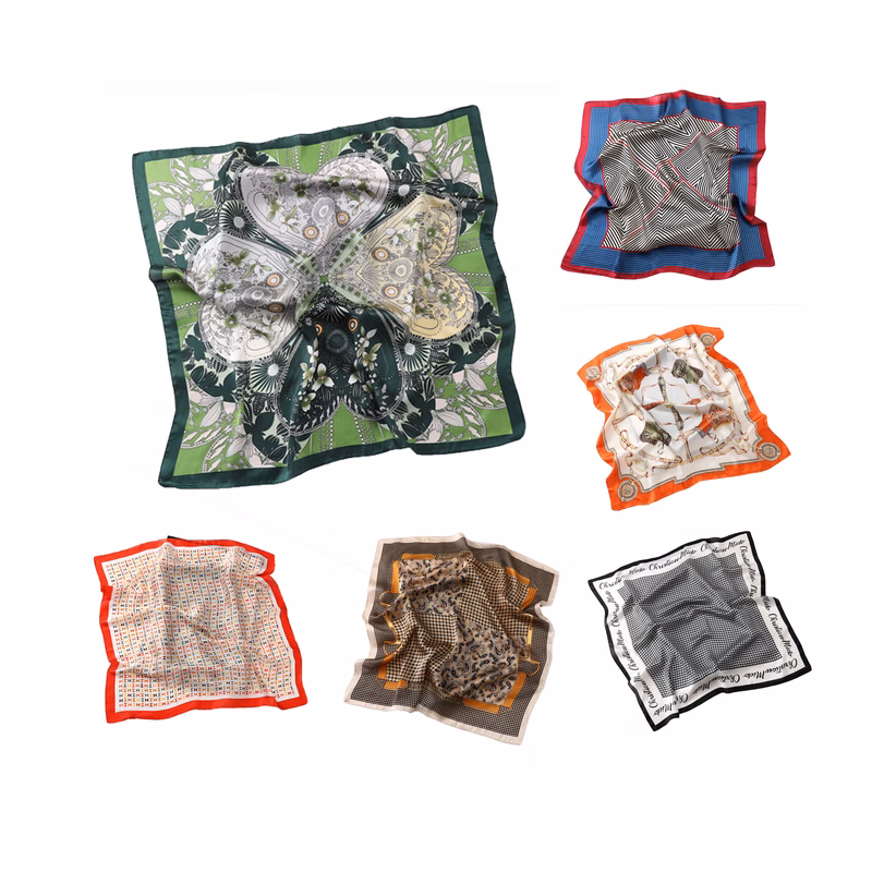Timeless Silk-Finish Feminine Neckwear