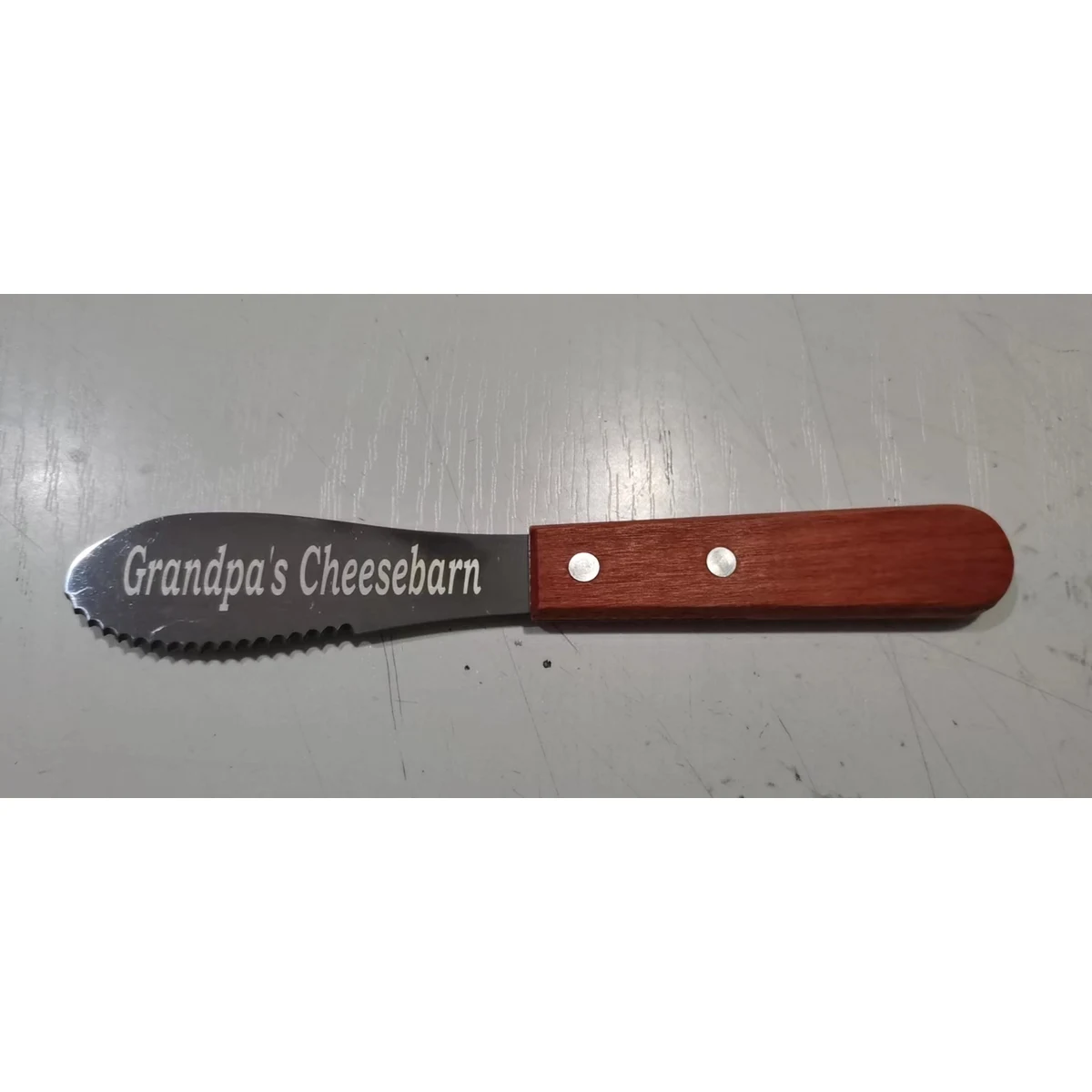 8" Wood Handle Sandwich Spreader 1