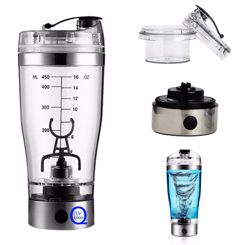 450Ml/15.2 Oz. Electric Protein Shaker Bottle