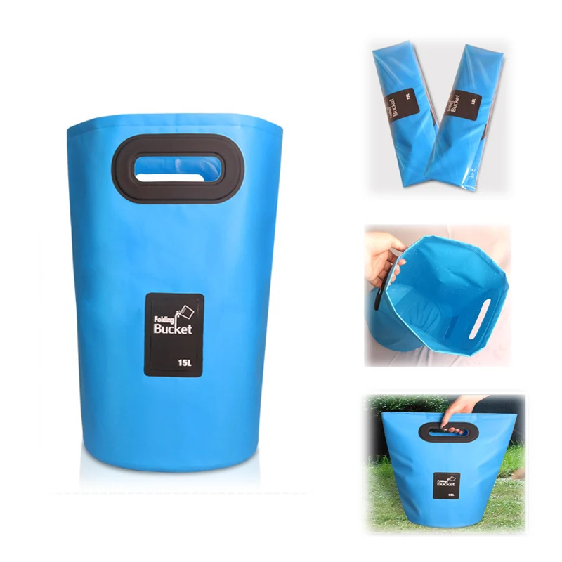 15L Folding Portable Water Bucket 1