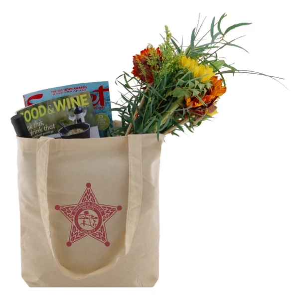 Standard Cotton Tote, custom tote bag with logo imprint 1