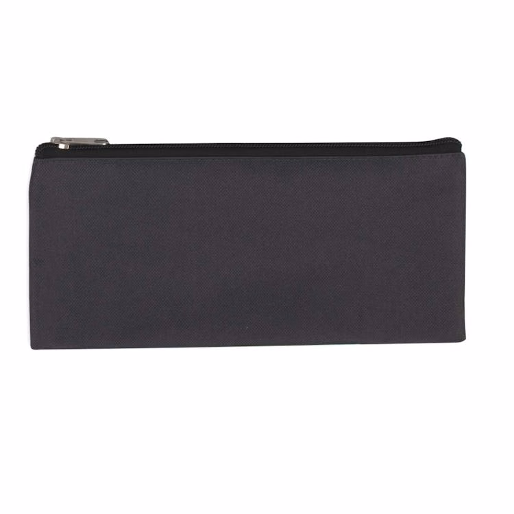 Zippered Pencil Pouch Black
