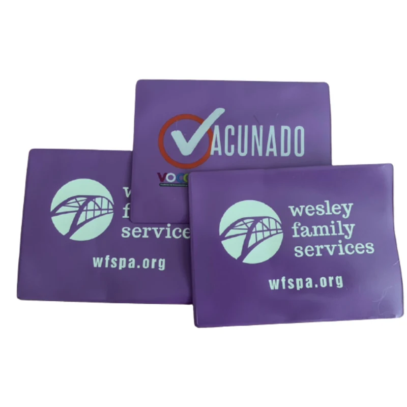 PVC Vaccination Card Holder 1