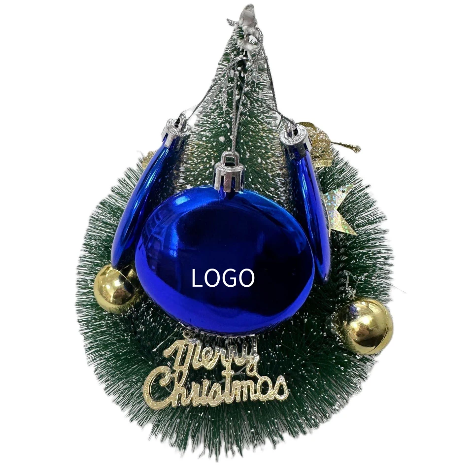 Flat Plastic Holiday Balls 1