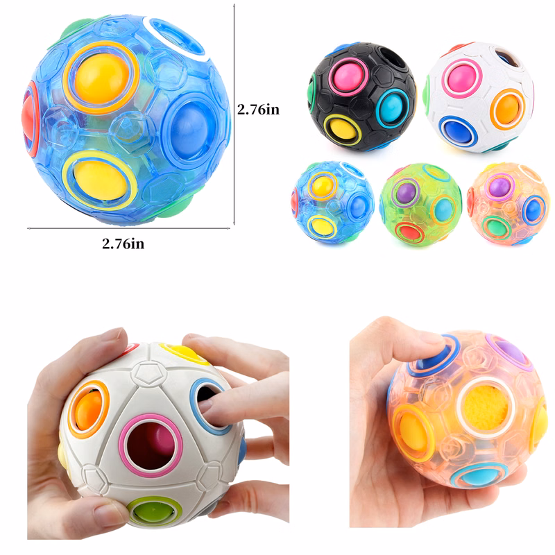 Portable Rainbow Anxiety Relief Sphere