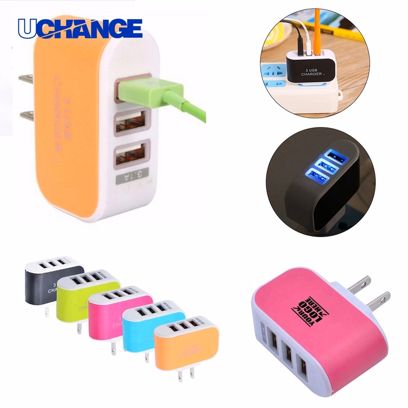 3-Port USB Wall Charger
