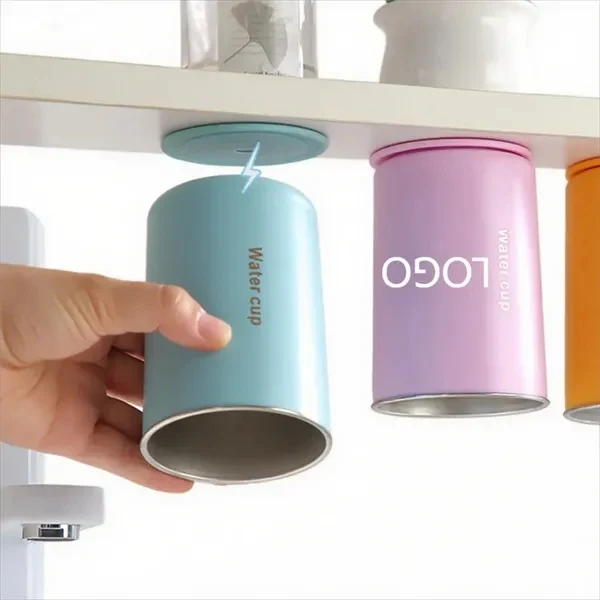 High-End, Light Luxury Inverted Magnetic Cups for Commutes, Fitness and Travel 1
