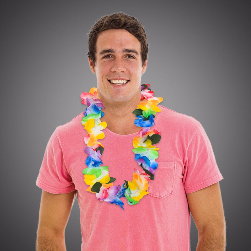 MultiColor Tie Dye Lei