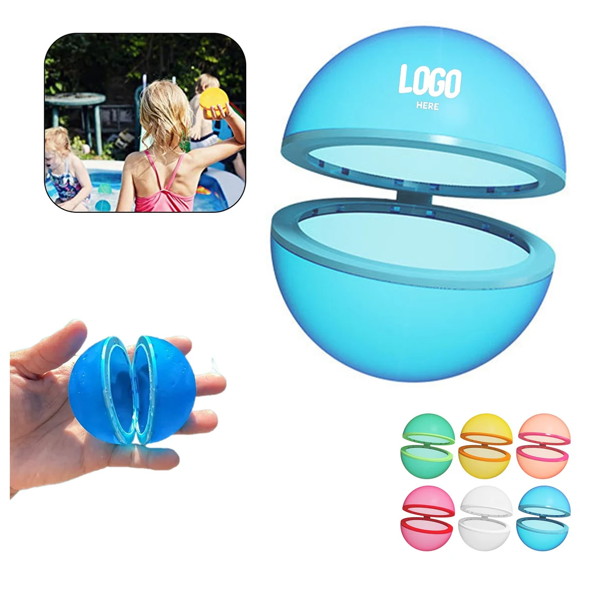 Reusable Silicone Water Bomb Ball 1