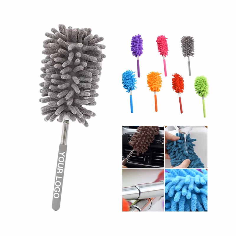 Telescopic Cleaning Duster for Corners and Shelves
