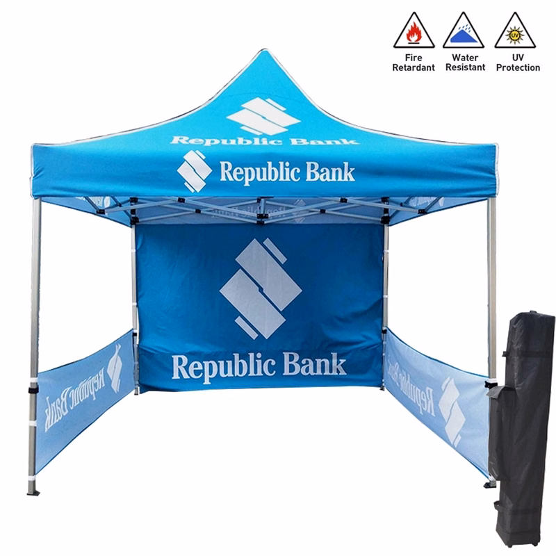 10' Heavy Duty Canopy Tent with One Full and Two Half Walls