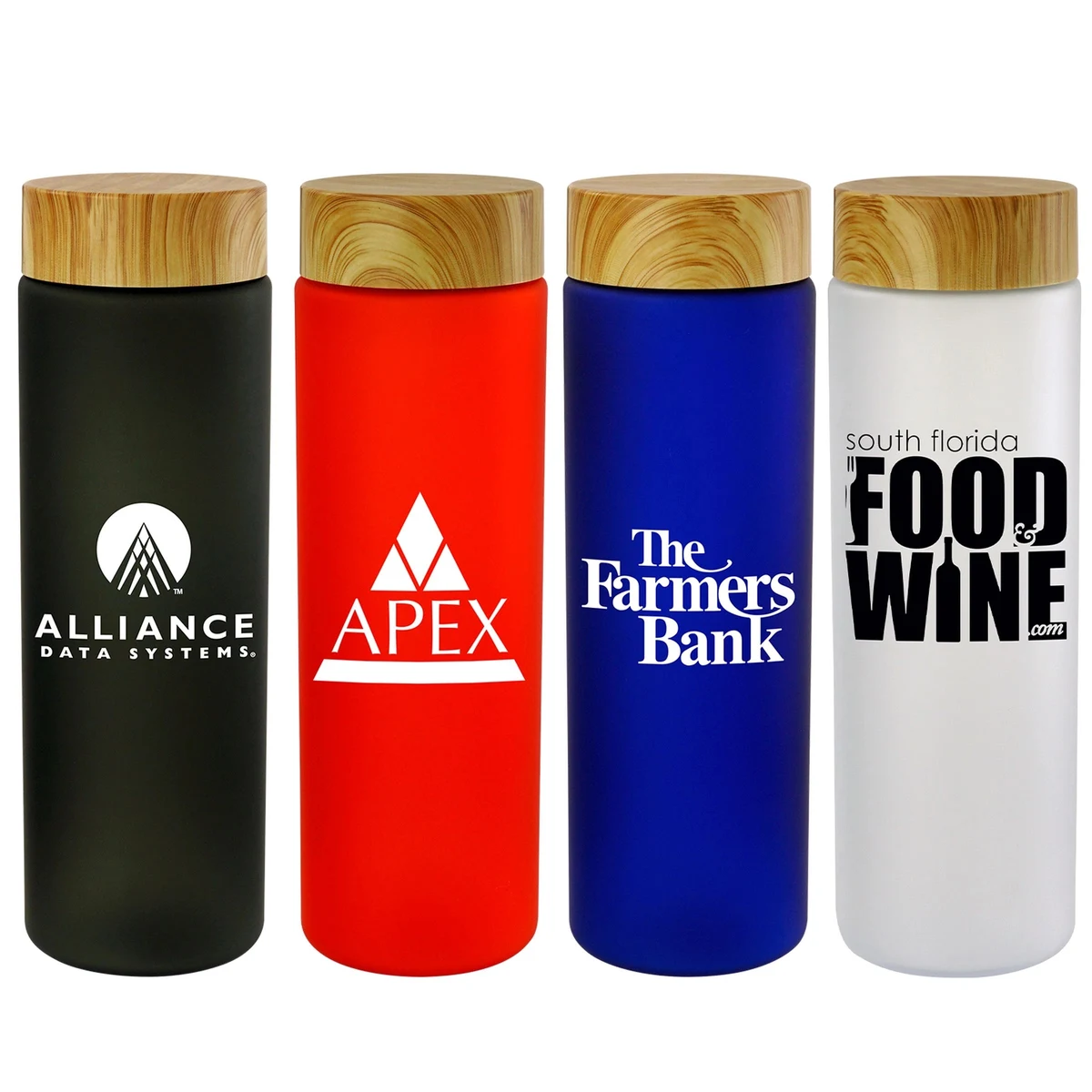Bamboo Pattern 22 oz. Frosted Bottle 1
