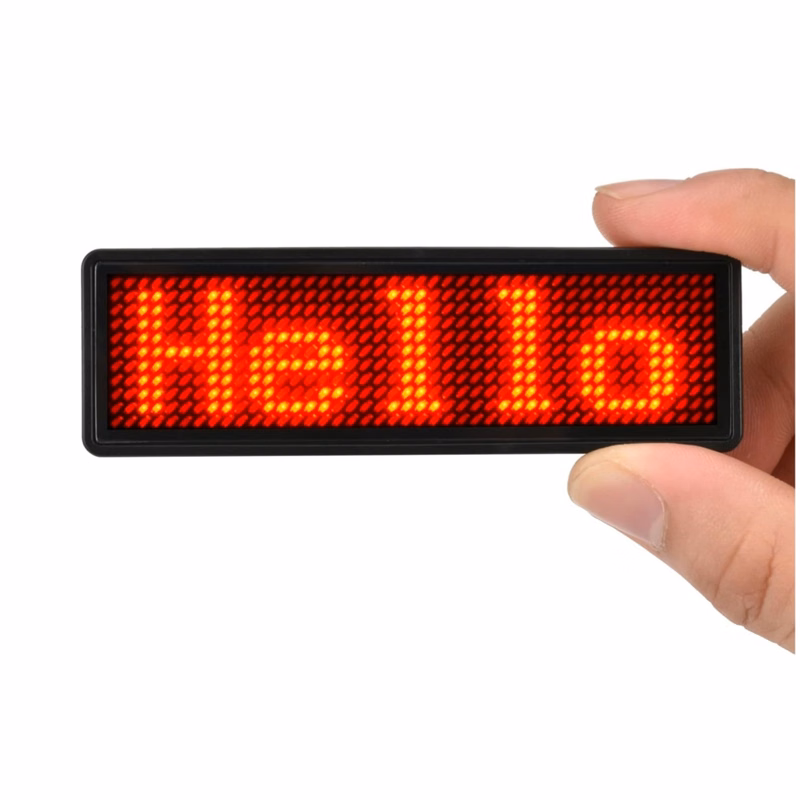 Led Name Tag