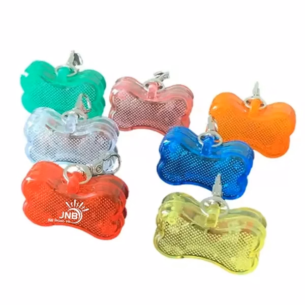 Flashing LED Dog Collar Pendant