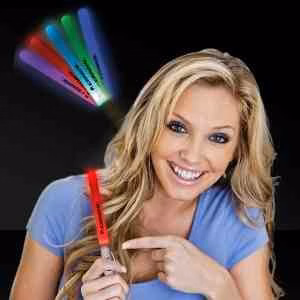 Necklace with Light Up Glow LED Stick wand with lanyard