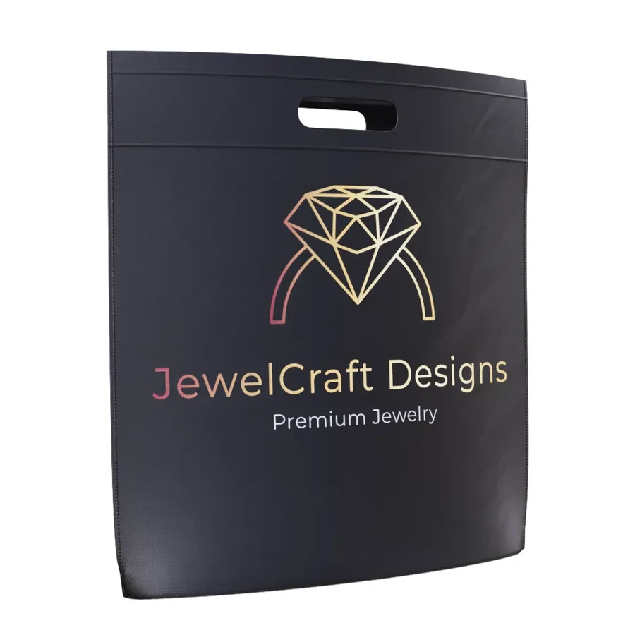 Custom Non-Woven Large Exhibition Tote Bag 1