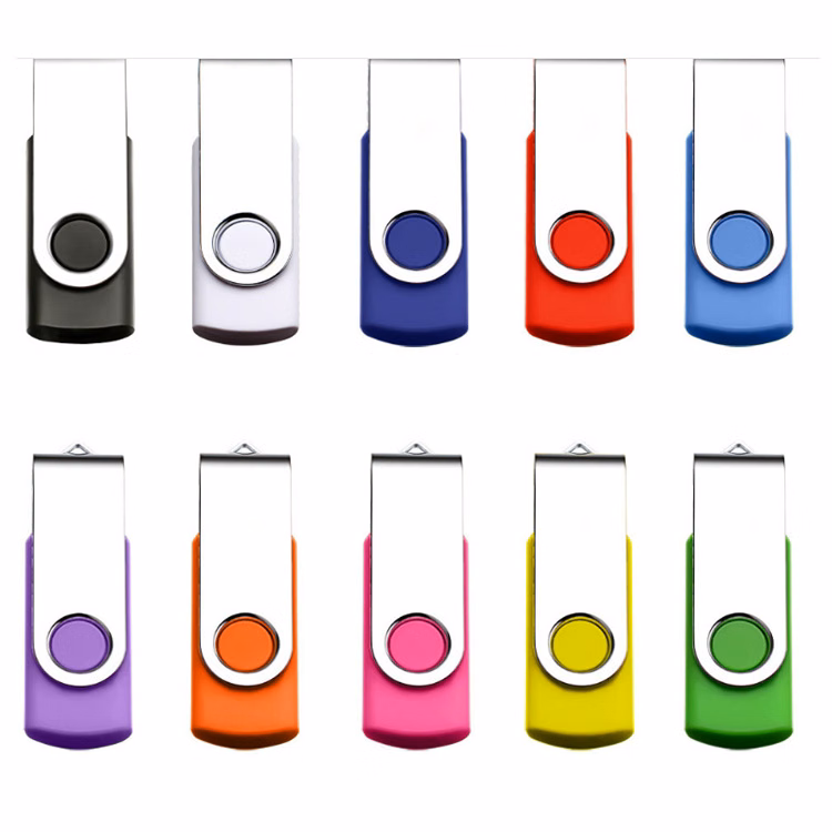 256 MB Swivel Flash Drive